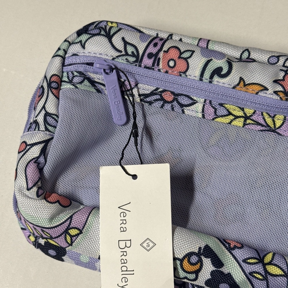 Vera Bradley Lighten Up Deluxe Organizer Magdalena Paisley Soft - Picture 2 of 5